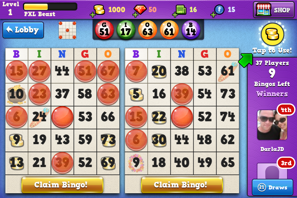 Bingo Run screenshot 1
